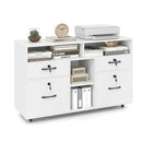 4 Drawer Mobile File Cabinet With Lock For Home Office
