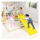4 In 1 Indoor Jungle Gym Playground With Baby Swing Resting Platform