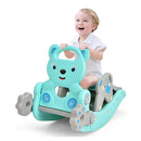 4 In 1 Rocking Horse And Slide Set For Kids Blue