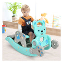 4 In 1 Rocking Horse And Slide Set For Kids Blue