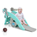 4 In 1 Rocking Horse And Slide Set For Kids Blue