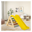 4 In 1 Toddler Climbing Toys With 3 Sided Triangle Climber Multicolour