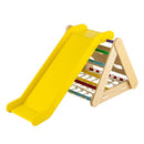 4 In 1 Toddler Climbing Toys With 3 Sided Triangle Climber Multicolour