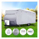 4 Layers 4 Side Open Caravan Campervan Cover Straps 18-20FT
