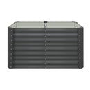 4pcs 120 X 80 X 73Cm Garden Bed Galvanised Steel Raised Garden Bed