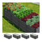 4Pcs 160 X 80 X 73Cm Garden Bed Galvanised Steel Raised Garden Bed