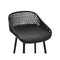 4Pcs Outdoor Bar Stools Plastic Metal Bistro Patio Dining Chair Balcony