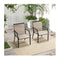 4 Piece Patio Dining Chairs With Breathable Seat For Porch