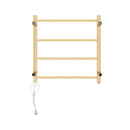 Electric Heated Towel Rail Rack Warmer Stainless Steel 4 Square Bars