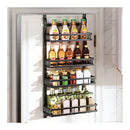 4 Tier Bath Over Door Hanging Shower Caddy Adjustable Basket Holder