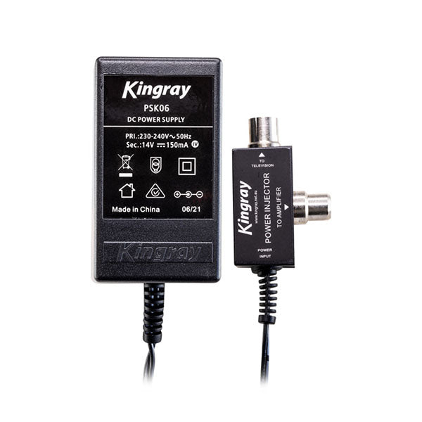 Kingray 4 Way Powered Tv Signal Splitter