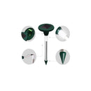 4X Solar LED Snake Repeller Pulse Plus Ultrasonic Pest Rodent Repellent