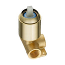 Brass Round Wall Shower Basin Mixer Tap Bath Tub Vanity Spout