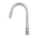 Brushed Pull Out Kitchen Tap Smart Touch Sensor Round Laundry Kitchen