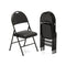Pack Folding Chairs Padded Party Chairs With Metal Frame