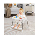 4in1 Convertible Baby High Chair With Removable Double Tray White