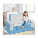 4in1 Multi Functional Combination Sofa Set With Durable Pu Surface