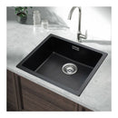 500X440Mm Kitchen Sink Black Granite Stone Laundry Single Bowl