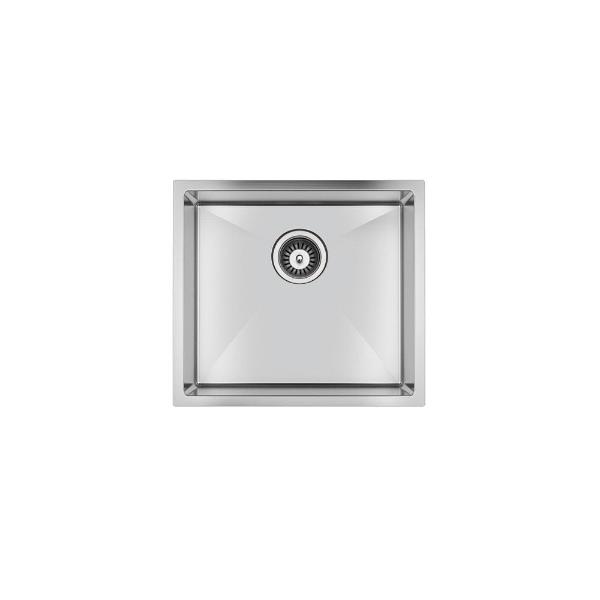 Stainless Steel Kitchen and Laundry Sink 500mm Single Bowl Top Under Mount