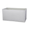 50Cm Pearl Rectangle Shantung Floor Lamp Shade