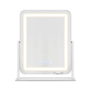 50X40Cm Vanity Tabletop Crystal Led Light Makeup Mirror