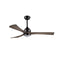 52 Inch Ceiling Fan With Led Light Dc Motor Timer With Remote Control