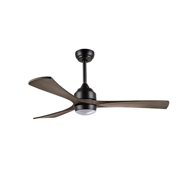 52 Inch Ceiling Fan With Led Light Dc Motor Timer With Remote Control