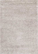 Azure Oasis Beige Cream Plush Shaggy Rug