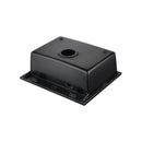 550X450Mm Black Granite Stone Kitchen Sink Single Bowl Drop In