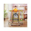 Kids Trampoline With Hammock And Adjustable Gym Bar