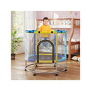 Kids Trampoline With Hammock And Adjustable Gym Bar