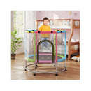 Kids Trampoline With Hammock And Adjustable Gym Bar
