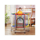Kids Trampoline With Hammock And Adjustable Gym Bar