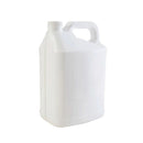 5L White Plastic Hdpe Jerry Can Bottle Wadded Cap Tamper Tell Evident