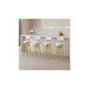 4X Swivel Bar Stools Kitchen Bar Chair