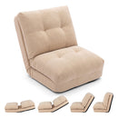 5 Level Adjustable Floor Chair With Back Support And Padded Cushions