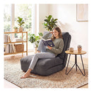 5 Level Adjustable Floor Chair With Back Support And Padded Cushions