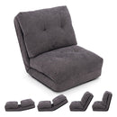 5 Level Adjustable Floor Chair With Back Support And Padded Cushions