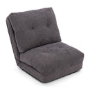 5 Level Adjustable Floor Chair With Back Support And Padded Cushions