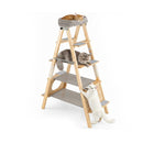 5 Level Solid Pine Cat Tower With Top Perch And Sisal Scratch Post
