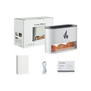 Salt Stone Flame Aromatherapy Diffuser Air Humidifier Purifier