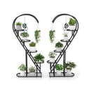 5 Tier Metal Plant Stand With Hanging Hook