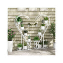 5 Tier Metal Plant Stand With Hanging Hook