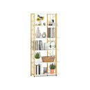 6 Tier Bookshelf With Heavy Duty Metal Frame