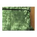 600Gsm Double Sided Queen Size Faux Mink Blanket Green