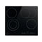 60Cm 4 Zone Ceramic Cooktop 6600W Adjustable Size Hobs Touch Controls