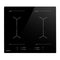 60Cm 4 Zone Induction Cooktop 7200W Electric Dual Link Bridged Hobs
