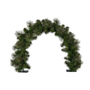 60Cm Battery Operated Tabletop Christmas Archway Glittery Gold