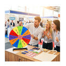 60Cm Tabletop Prize Wheel Heavy Duty Spinning Wheel With Stand