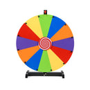 60Cm Tabletop Prize Wheel Heavy Duty Spinning Wheel With Stand